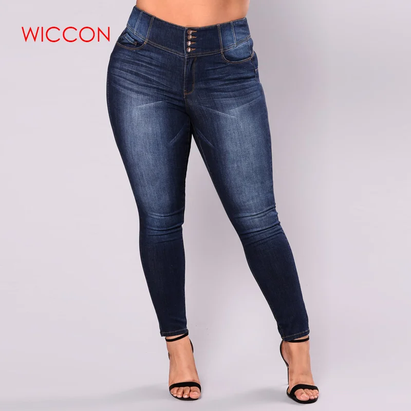 Женские джинсы, 5XL, плюс размер, Feminino, повседневные, пуш-ап, джинсы, стрейчевые, с высокой талией, обтягивающие, облегающие, брюки