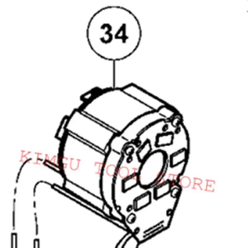 

Genuine STATOR for Hitachi 332203 WR18DBDL Cordless Impact Wrench