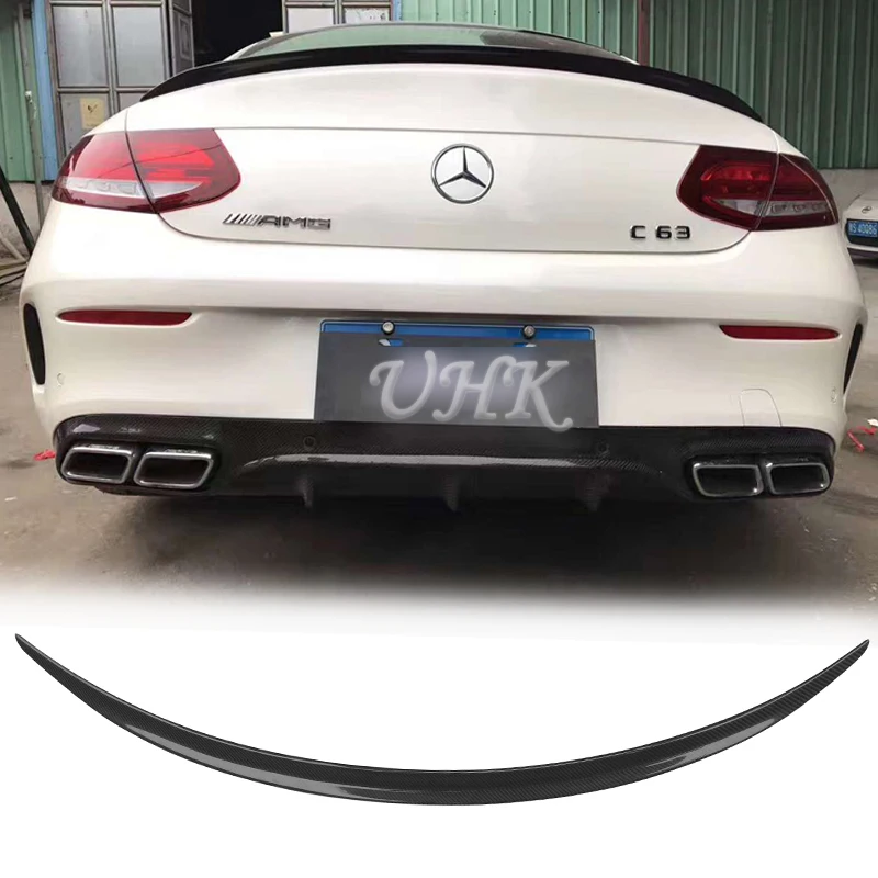 UHK задний спойлер из углеродного волокна AMG стиль для Mercedes Benz E Class W238 E63 Coupe 2 двери
