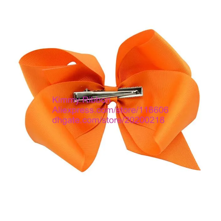 

Free Shipping Wholesale 50pcs Beautiful Girls Large Hair Bow Hair Clip
