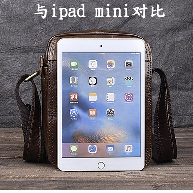 AETOO новая кожаная мужская сумка через плечо Вертикальная секция Досуг ретро