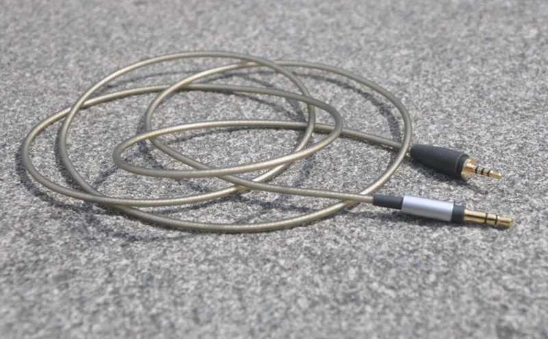 Замена кабеля наушников Earmax для Urbanite для Sennheiser) 3,5 мм до 2,5 мм HIFI посеребренный аудио Aux провод