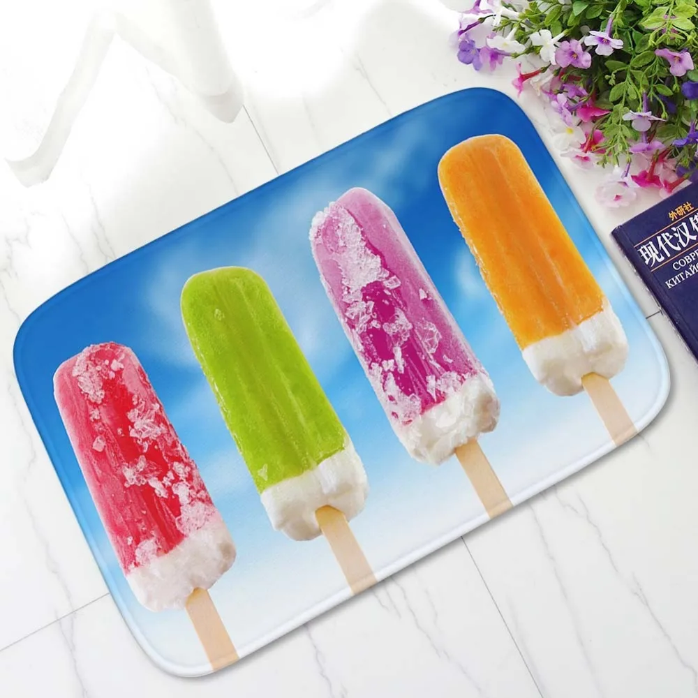 CAMMITVER дропшиппинг мороженое Добро пожаловать дверной коврик Коврик