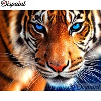 dispaint full squareround drill 5d diy diamond painting animal tiger scenery3d embroidery cross stitch home decor gift a11387