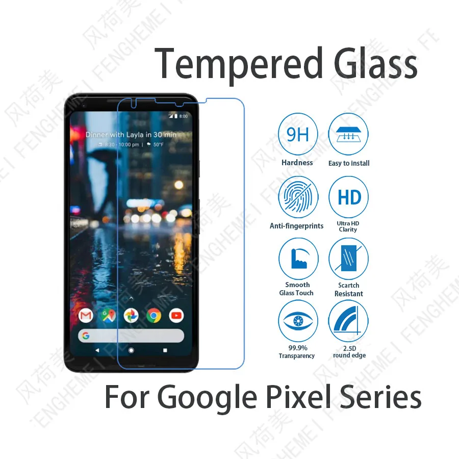 5 шт./лот для Google Pixel 2 3 4 6 3A 4A 5G XL Lite 2XL 3XL 4XL FENGHEMEI защита экрана из закаленного стекла