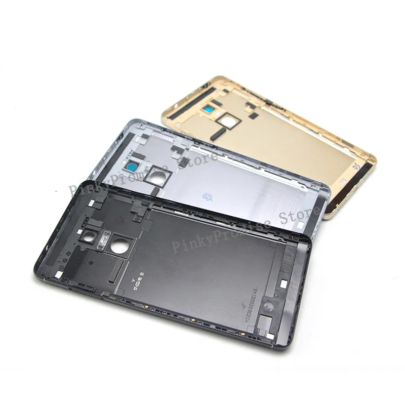 Крышка батарейного отсека для Xiaomi Redmi NOTE 4 Note4 NOTE 4X задняя крышка батарейного отсека Крышка корпуса+ Кнопка громкости запасные части