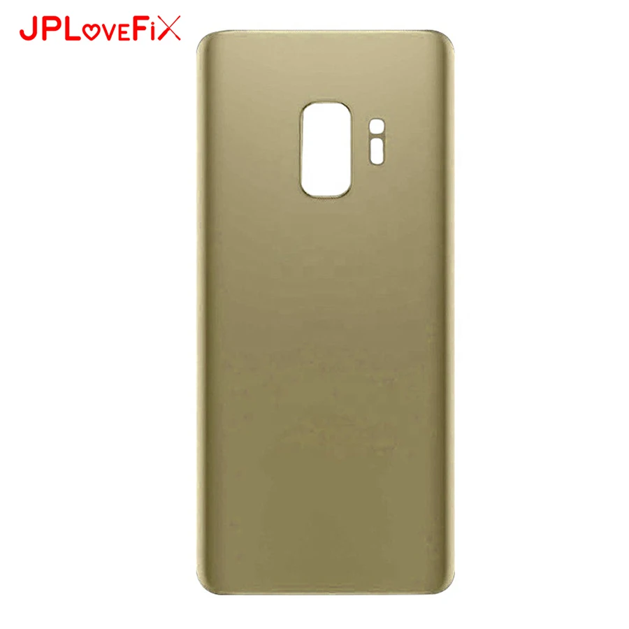 JPFix Задняя стеклянная крышка батарейного отсека для Samsung S9 G9600 G960F камера заднего
