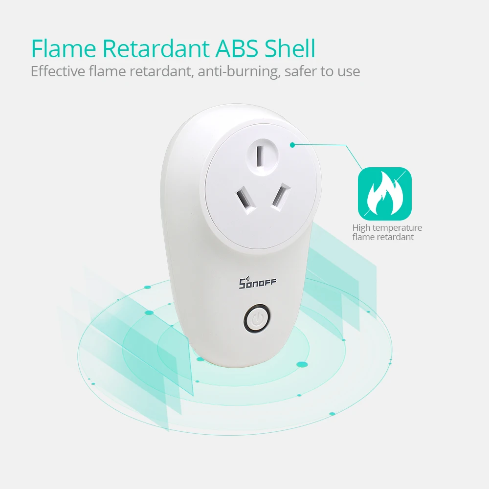 Sooff S26 Базовая умная розетка с Wi Fi AU/CN/EU/UK/US беспроводная вилка умный дом