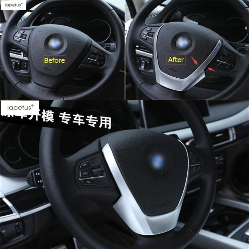 Аксессуары Lapetus для BMW X3 F25 / X4 F26 2013 2017 Матовый Стиль декор колес передним рулем u