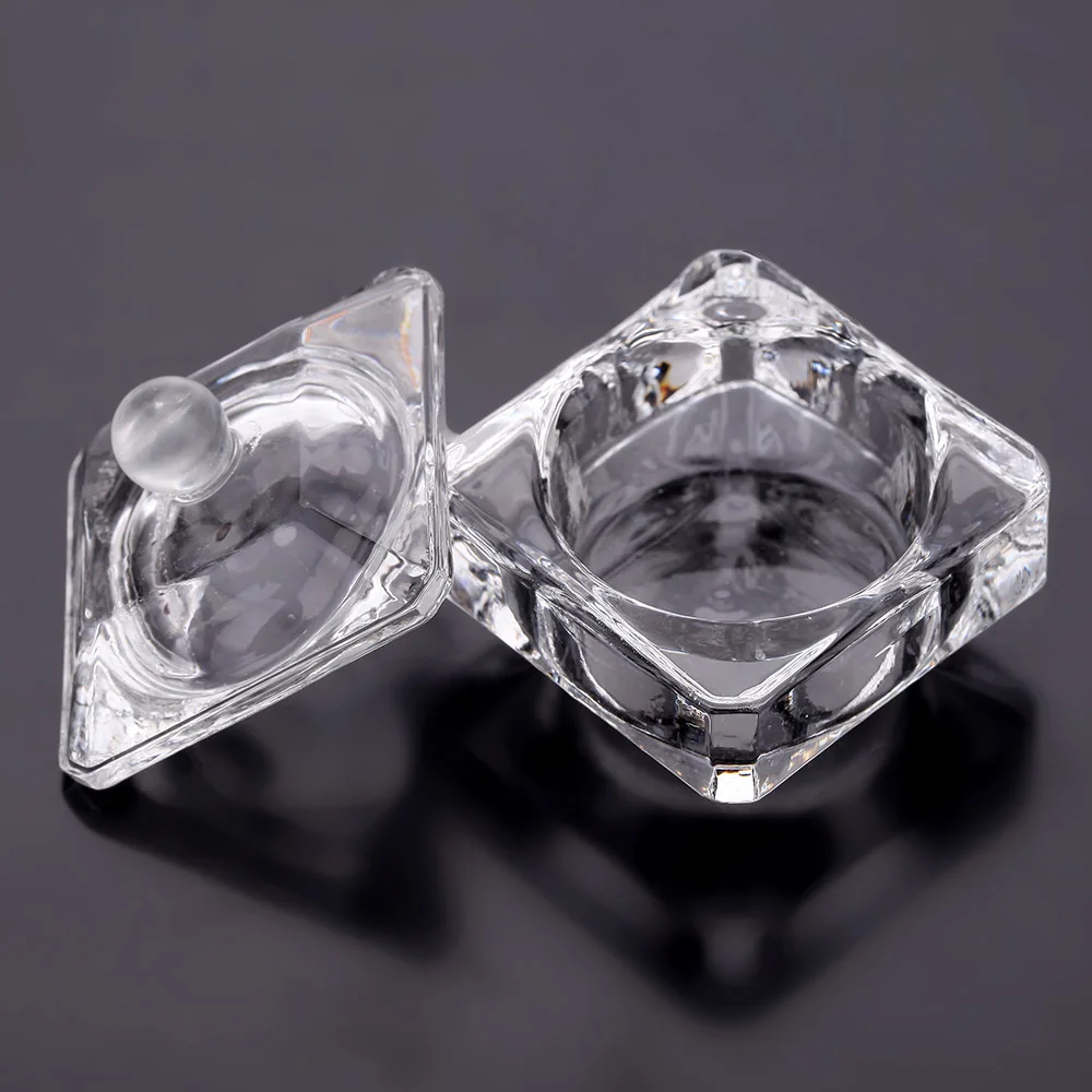 Хрустальное стекло новинка инструменты для дизайна ногтей акриловая посуда чаша