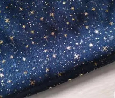 7 dark blue Маленькая рождественская ткань из тюля с бронзовым блеском из органзы для женщин, блузки и платья для вечеринок 25*150 см TJ0323 - Цвет: 7 dark blue