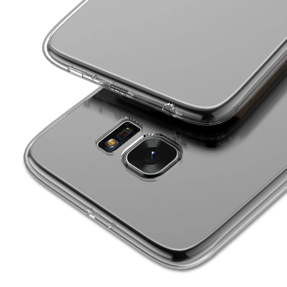 Kisscase для Samsung Galaxy S8 силиконовый чехол transparen телефона плюс s8plus задняя крышка clear |