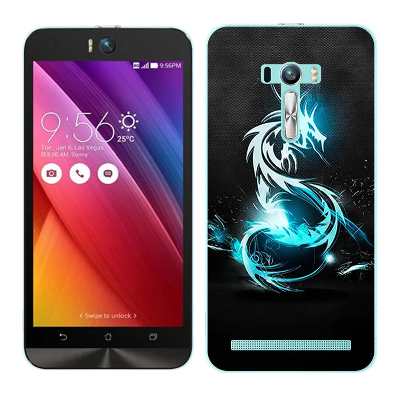 15 Для Asus Zenfone Selfie ZD551KL 5,5 дюймов Мягкий силиконовый чехол для телефона с Туманность Обложка с рисунком для Asus Zenfone Selfie ZD551KL Fundas - Цвет: 15
