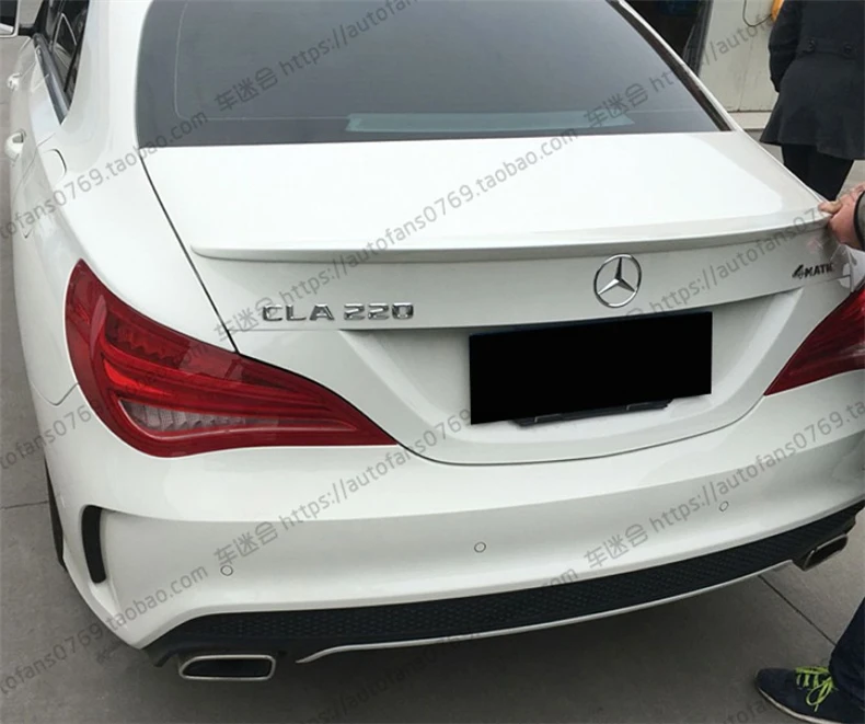 Спойлер для Mercedes Benz CLA Class W117 CLA45 AMG CLA180 200 220 CLA260 2014 2017 автомобильные задние Спойлеры