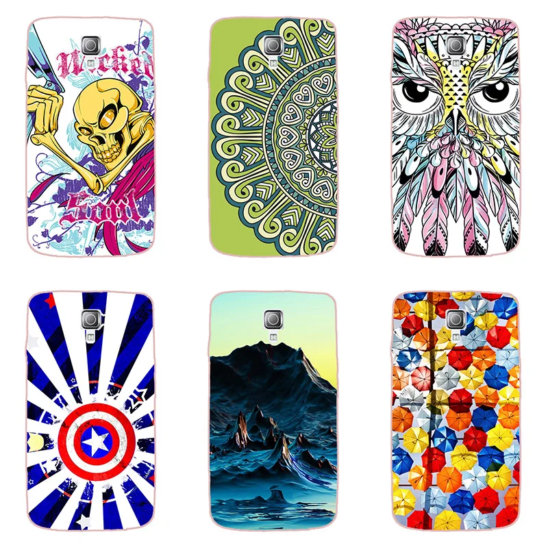 For LG F70 D315 hard Plastic Case Cover phone shell Colorful printing Painted Flower Cases |