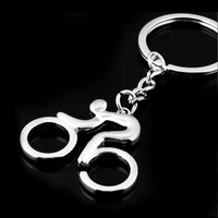 novelty new sport bike keychain for men women running key chain ring female bag car charm trinket jewelry souvenirs gift
