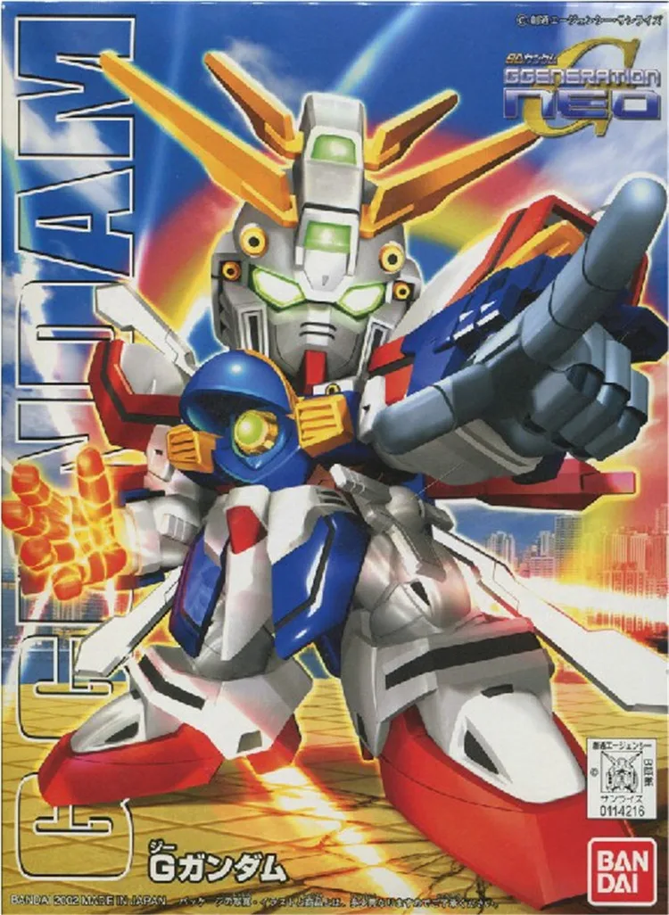 Bandai Gundam SD BB 242 God GF13-017NJ II мобильный Костюм Фигурки сборные модели комплекты