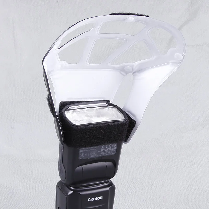 Универсальный серебристый/золотой/белый отражатель для вспышки 3 цветов Canon Nikon