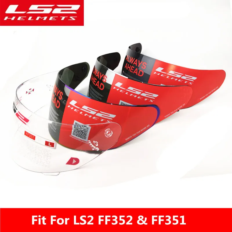 LS2 FF352 шлем козырек мотоциклетный Объектив Замена лицо щит подходит для FF384 FF351