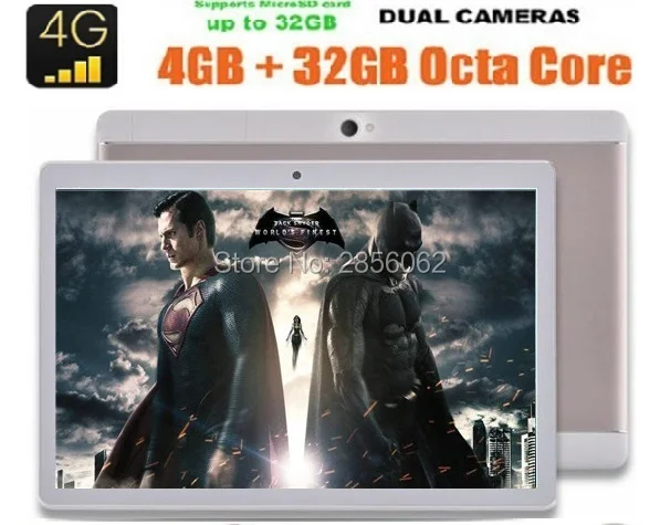 Новый Дизайн Android 6.0 OS 10 дюймов таблетки 4 Г FDD LTE Окта Core ГБ RAM 64 ROM 8.0MP 1920*1200 IPS Дети