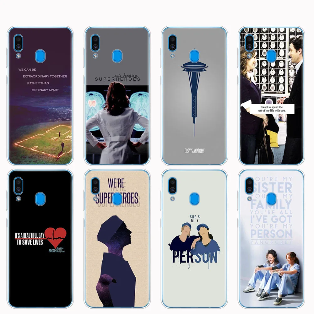 Чехол для Samsung A50 чехол Galaxy A60 A10 A30 A40 A70 A 50 2019 A9 A7 2018 американская ТВ Анатомия