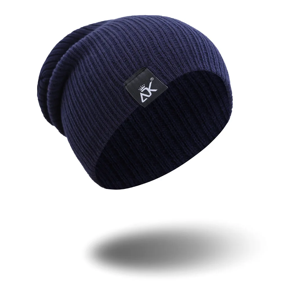 ADK Hat Foreign Trade Blast Korean Hat Hat European and American Outdoor Knitted Hats Autumn and Winter Hats
