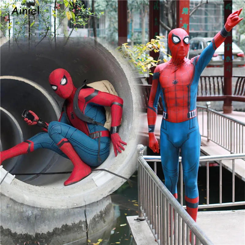Костюм Железного человека для косплея костюм супергероев из Zentai взрослых