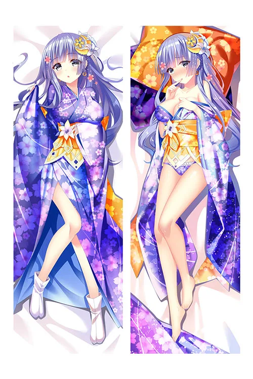 Черный Чехол для подушки в стиле японского аниме DATE A LIVE Tokisaki Kurumi waifu - Цвет: Черный
