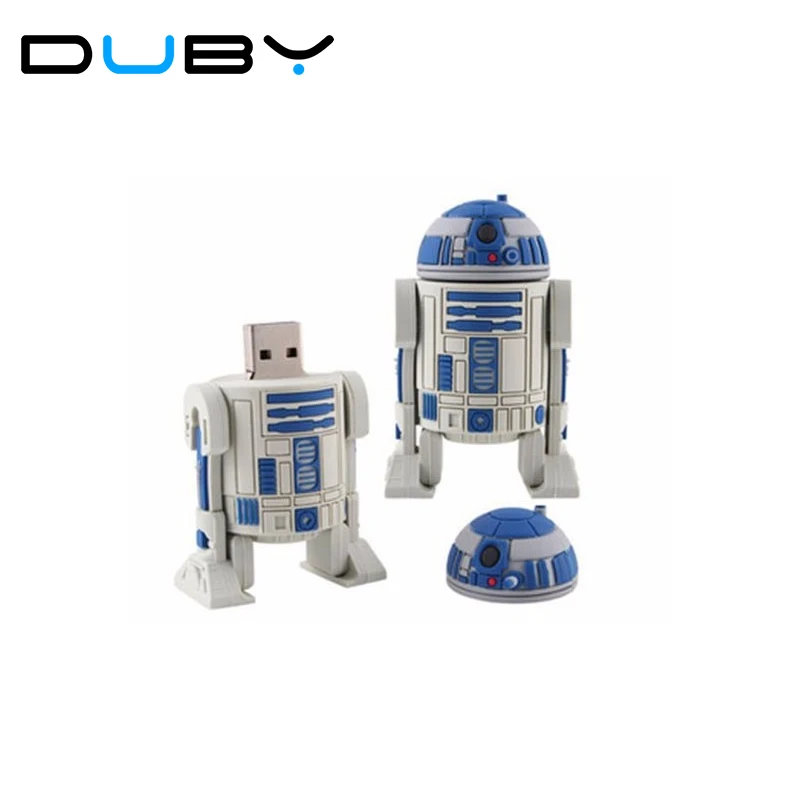 Звездные войны Дарт Моул/черно-белый Вейдер R2D2 робот Boba йода с флеш-накопителя USB/U