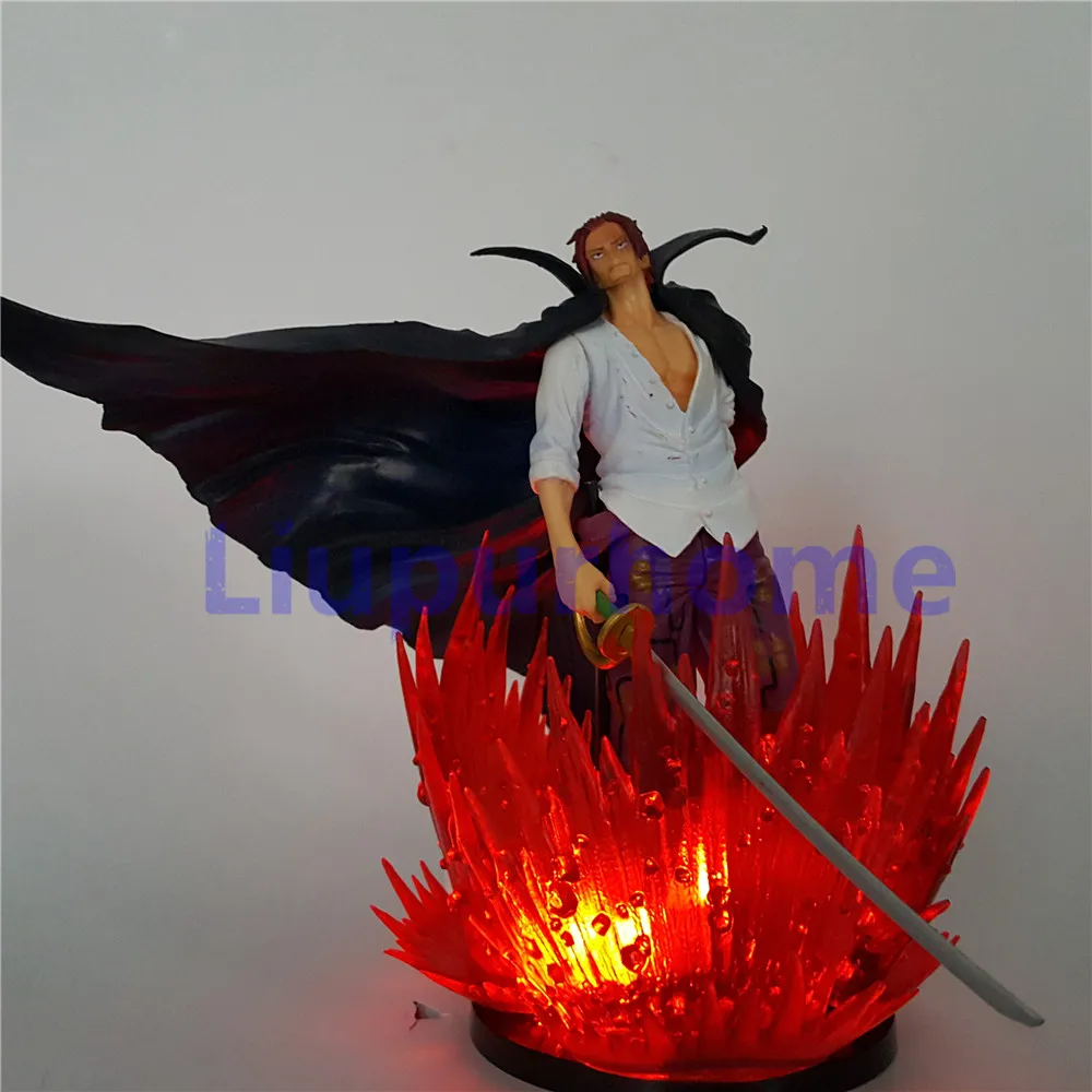 Одна штука Светодиодная лампа Shankusu Shunks Red Power ПВХ фигурка одна аниме