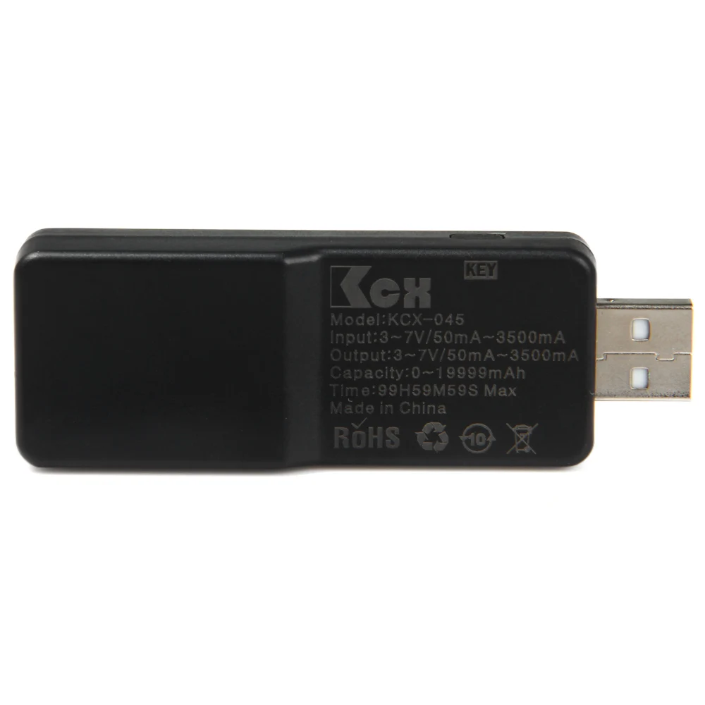 ЖК-дисплей ток Напряжение детектор USB 2 0 Вольт текущий Зарядное устройство