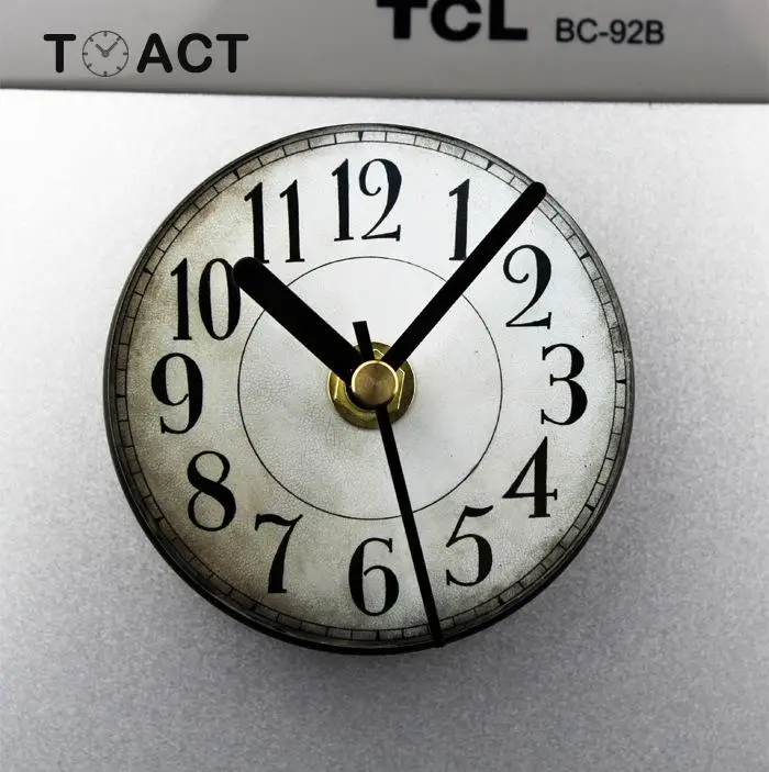 Настенные часы в стиле ретро цифровые приклеивающиеся для кухни холодильника на