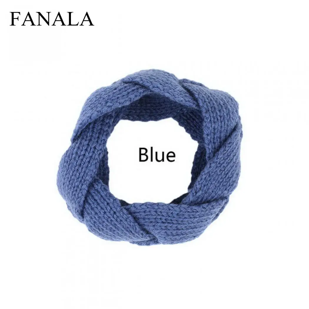 Solid Knit Headwear Fashion Warm 20g Wool Headband Winter Acrylic Women |