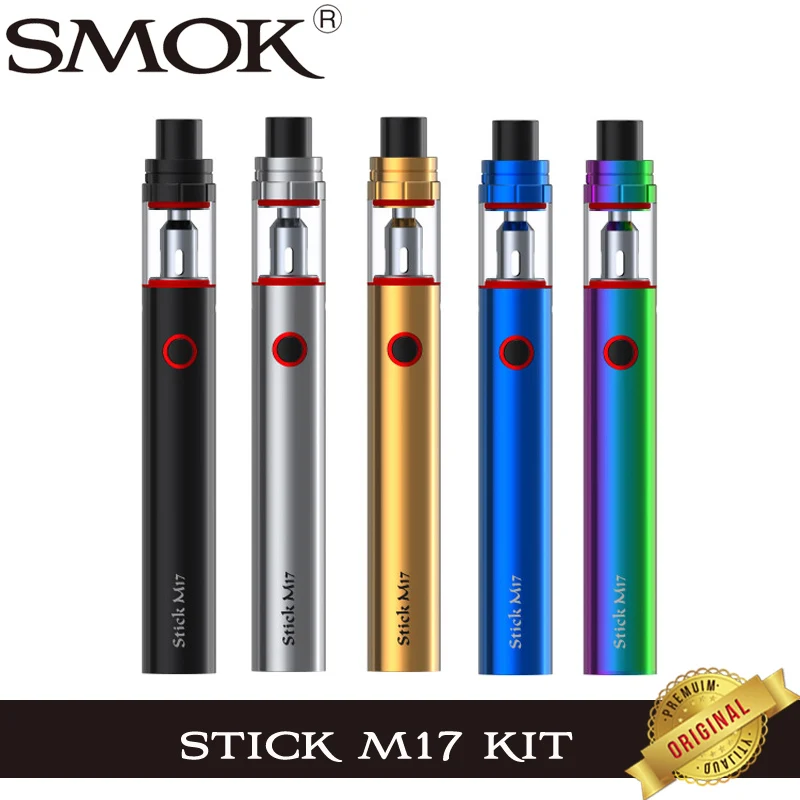 Оригинальный набор SMOK Stick M17 с емкостью 2 мл 1300 мА · ч аккумулятор палкой катушка