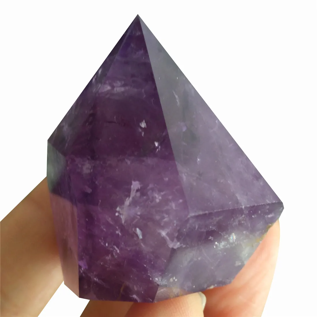 Аметистовый кристалл точечные камни кристаллы камень для испарения минералы