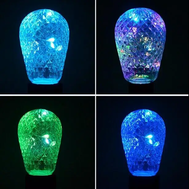 E27 5 Вт 7 9 12 RGB светодиодные лампы AC85 240V прожекторы световые для дома отеля офиса