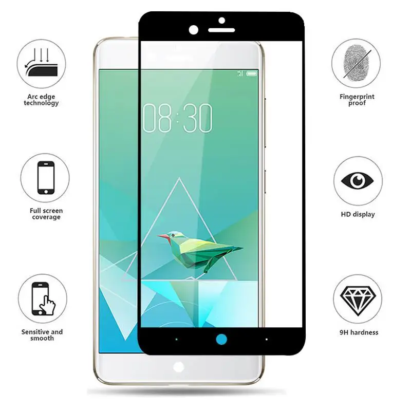 Защитное стекло nubia z17 mini закаленное для zte axon 7 9h 2.5d | Мобильные телефоны и