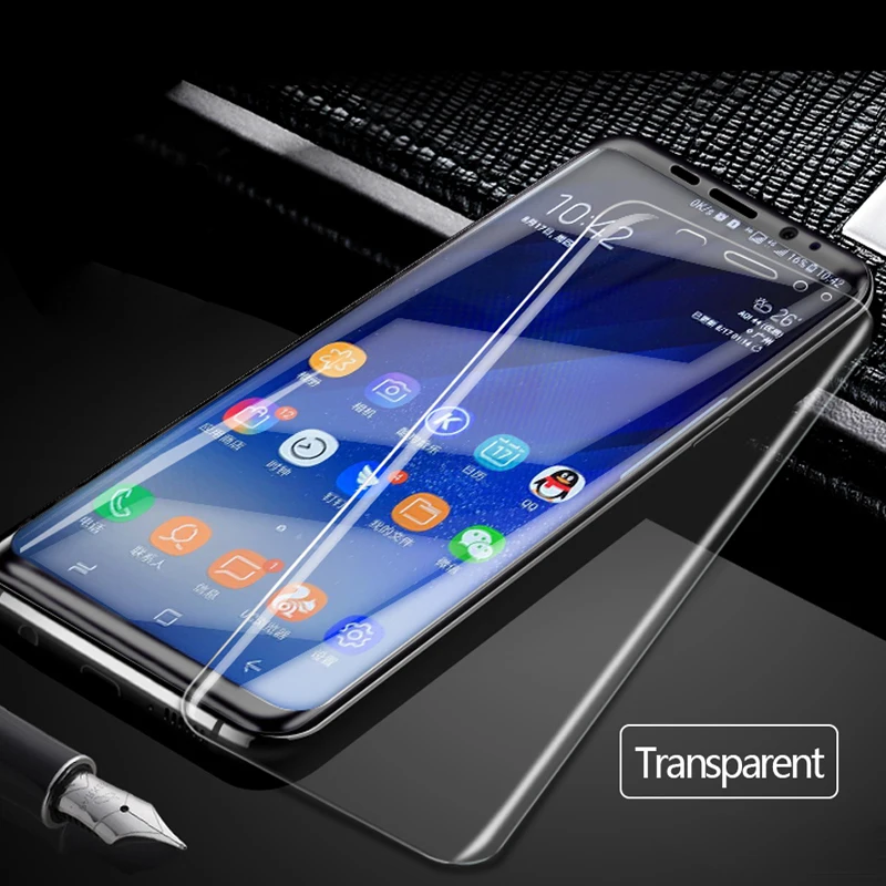 S8 Экран протектор Закаленное Стекло для samsung Galaxy Plus с уровнем твердости 9 H 3D