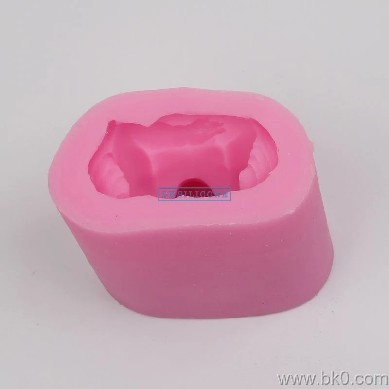 BJ020 3D Ангел свечи силиконовые формы глины детские инструменты для украшения торта