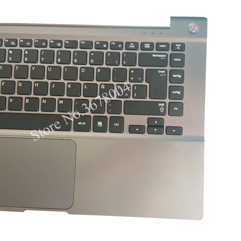 LA для Samsung NP700Z4A NP700Z4AH NP700Z4B 700Z4C латинская Клавиатура ноутбука BA75-03358K-серый |