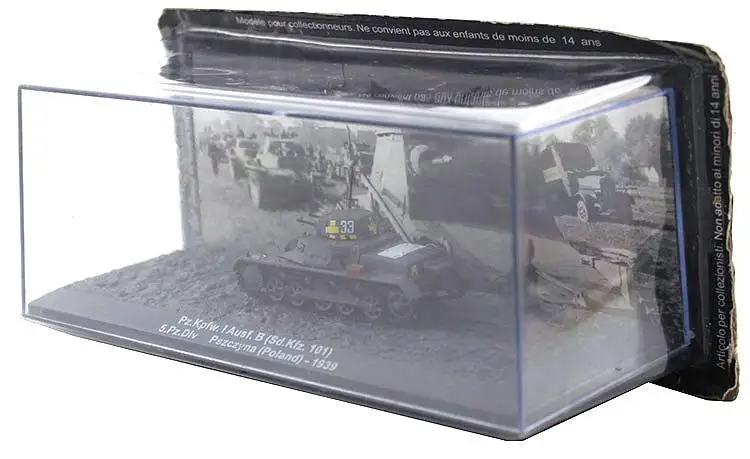 WWII Pz. Kpfw. I Ausf. B (Sd. Kfz.101) 5.Pz. Div Pszczyna (Польша) 1/72 модель IXO| |