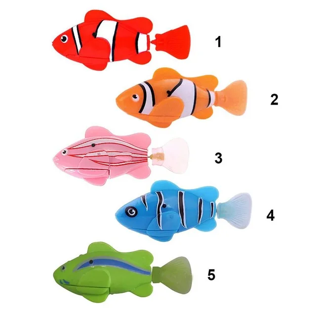 Электронные игрушки Robofish для плавания с активированным аккумулятором Robo