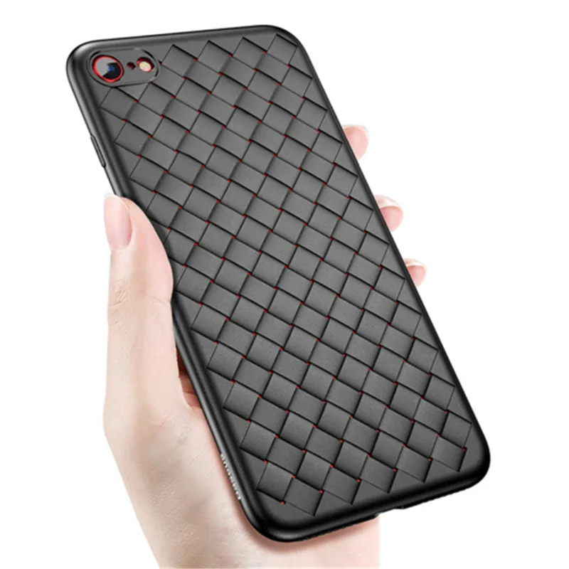 Силиконовый чехол для iPhone 8 Plus 7 X Роскошные ультратонкие мягкие чехлы из ТПУ |