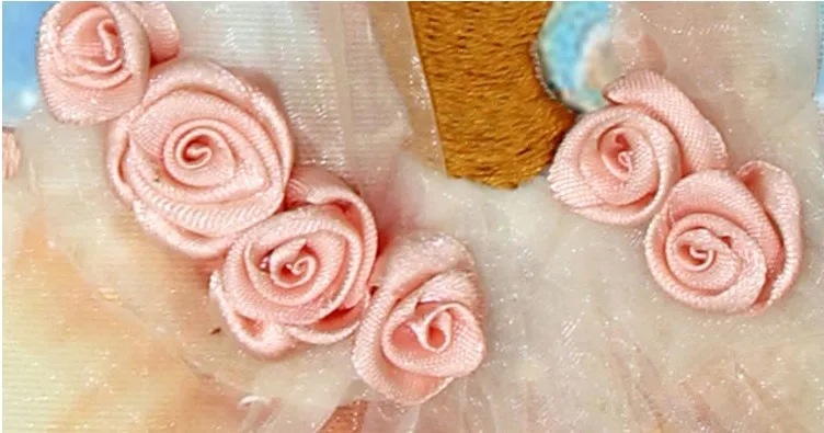 DIY 3D ленты вышивка крестиком наборы простая ручная работа рукоделие/Сакура вишня