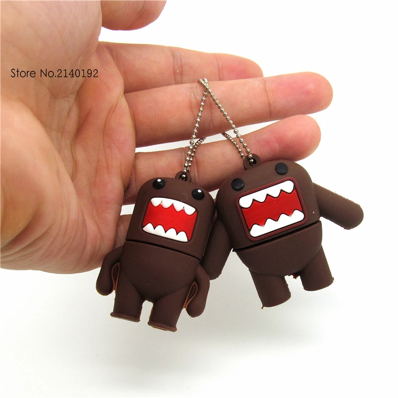 Usb флеш накопитель с мультяшной куклой Домо Кун милая флешка персонализированный