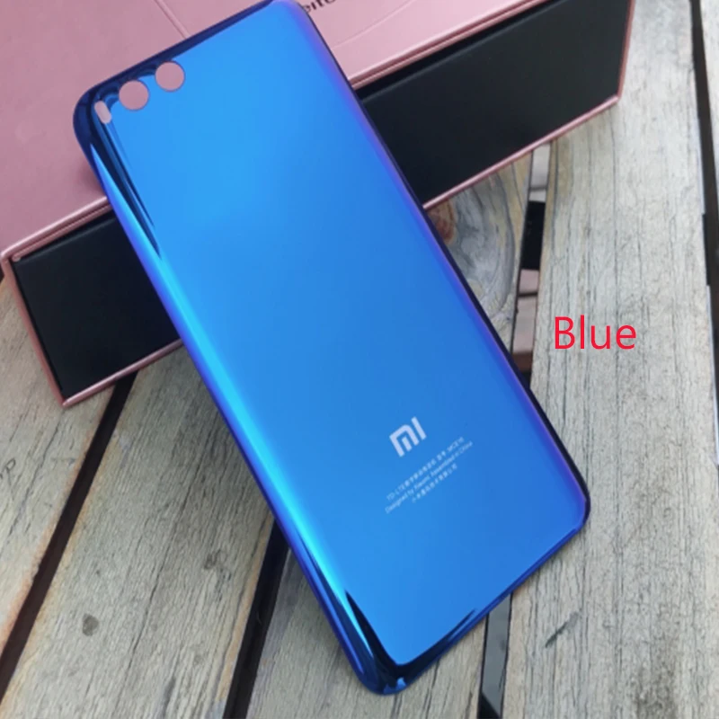 Xiaomi mi 6 Задняя крышка батареи чехол 3D стеклянный корпус задняя дверца-крышка