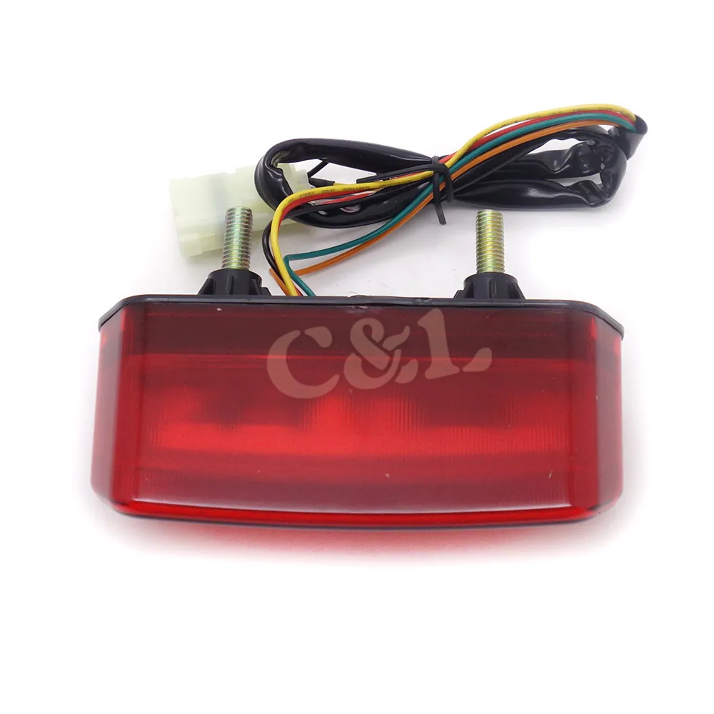 Красный светодиодный сигнал поворота заднего хода для мотоцикла Honda Grom 125 MSX CB/CBR650F