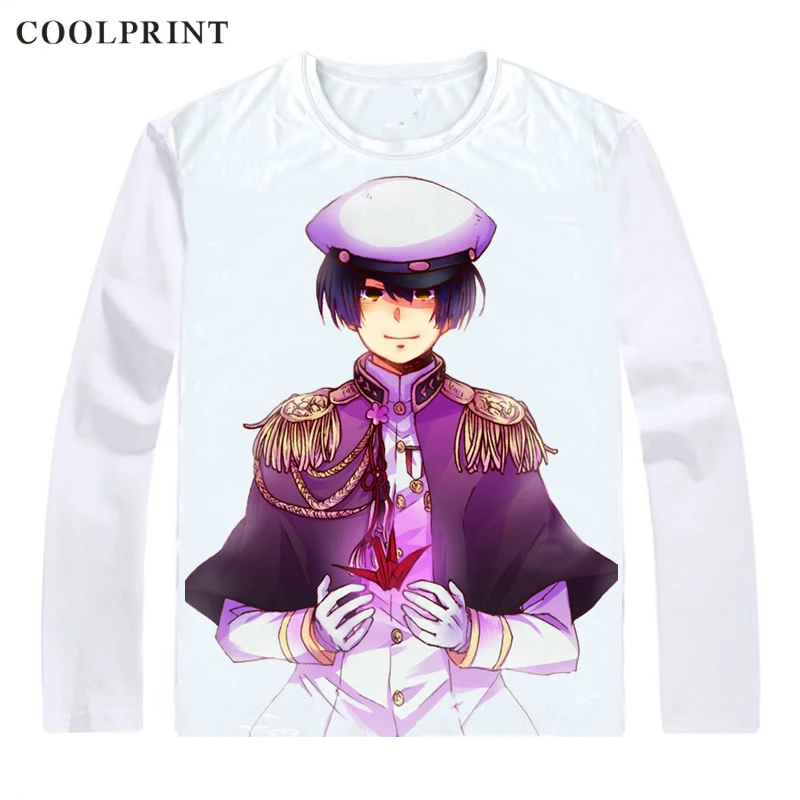 Футболка Coolprint Japan G8 Honda Kiku Asia мужская повседневная Винтажная Axis Powers Hetalia рубашка с