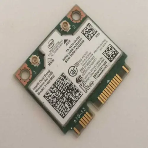 Беспроводная карта адаптера для Lenovo thinkpad ibm M40 70 00JT462 INTEL 3160ac 3160HMW AC bluetooth BT4.0 Wifi