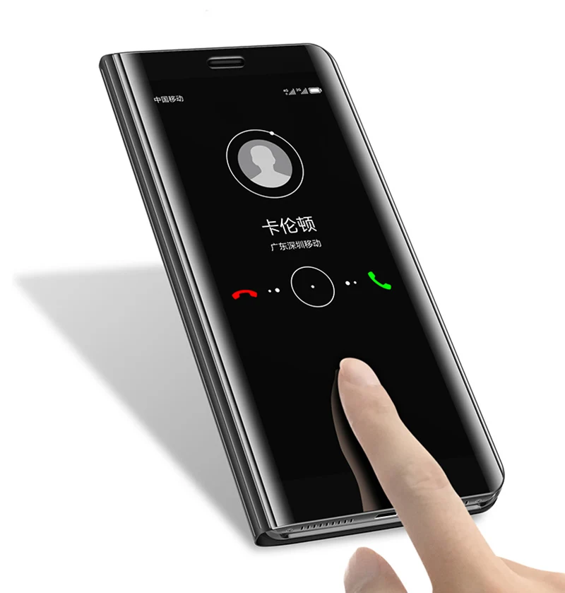 Флип зеркальный чехол для huawei mate 20X20 Pro P Smart P10 P20 P9 NOVA 3i 3E Honor 10 Play 7A Y9 Y7 Y6 2018 Prime